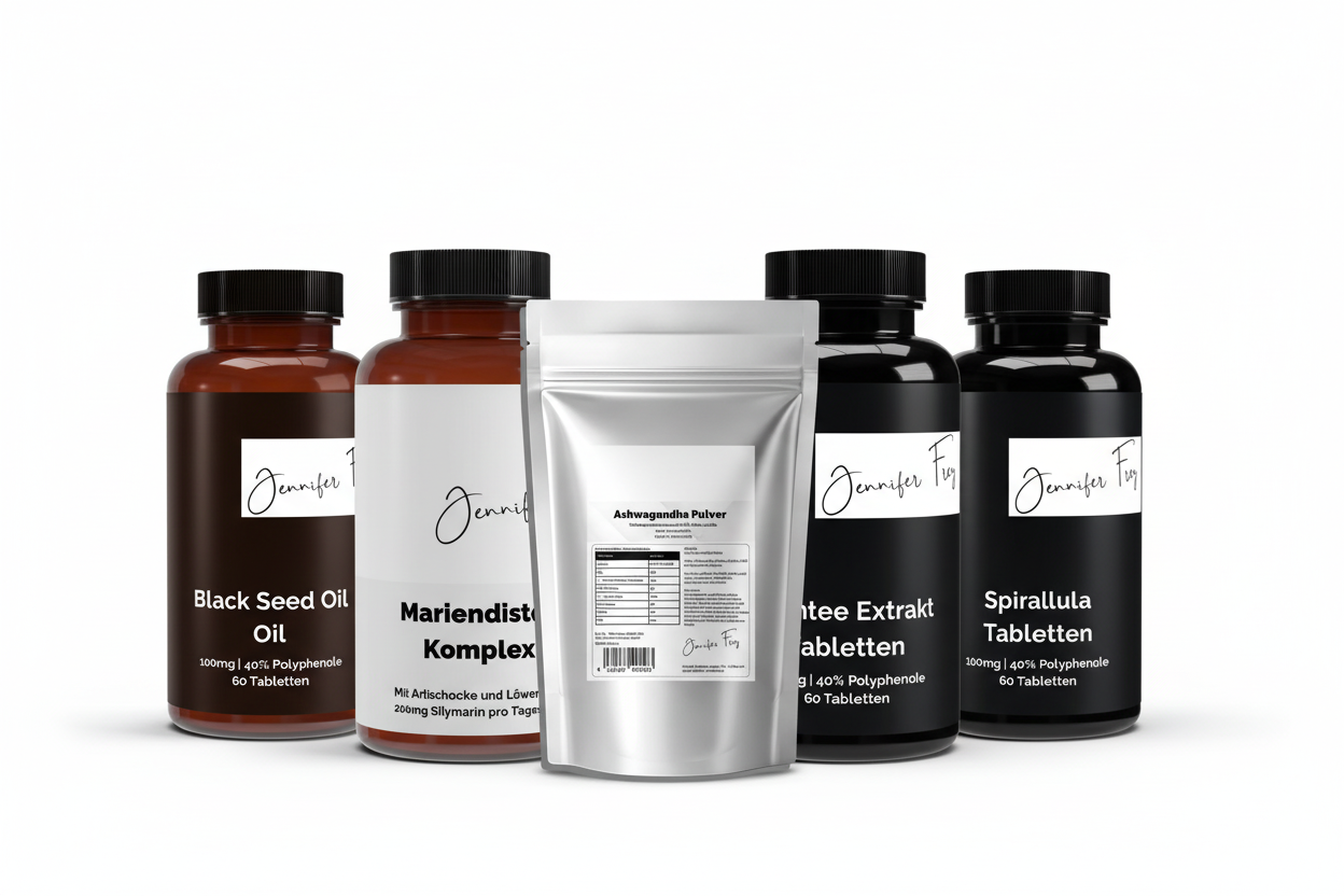 Pflanzliche Supplements Collection