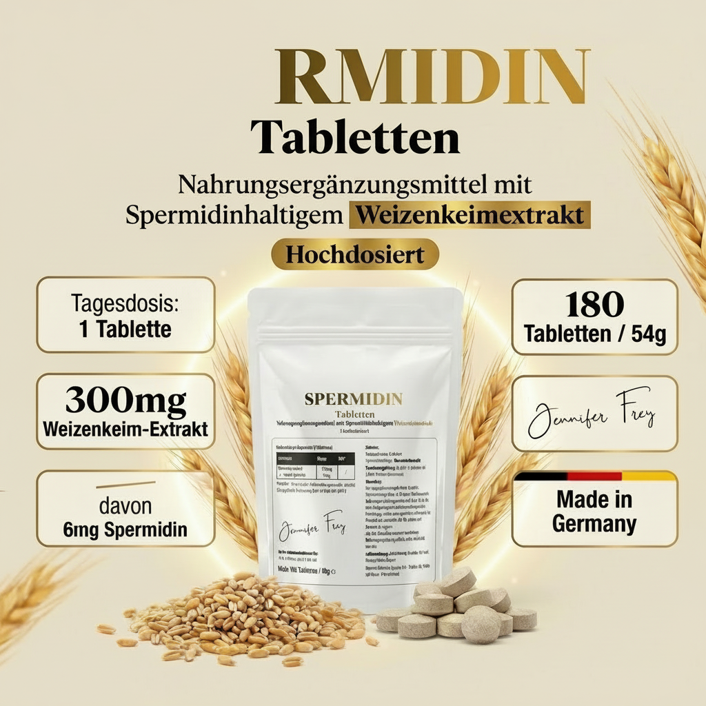 Spermidin Tabletten ohne Gemini Logo